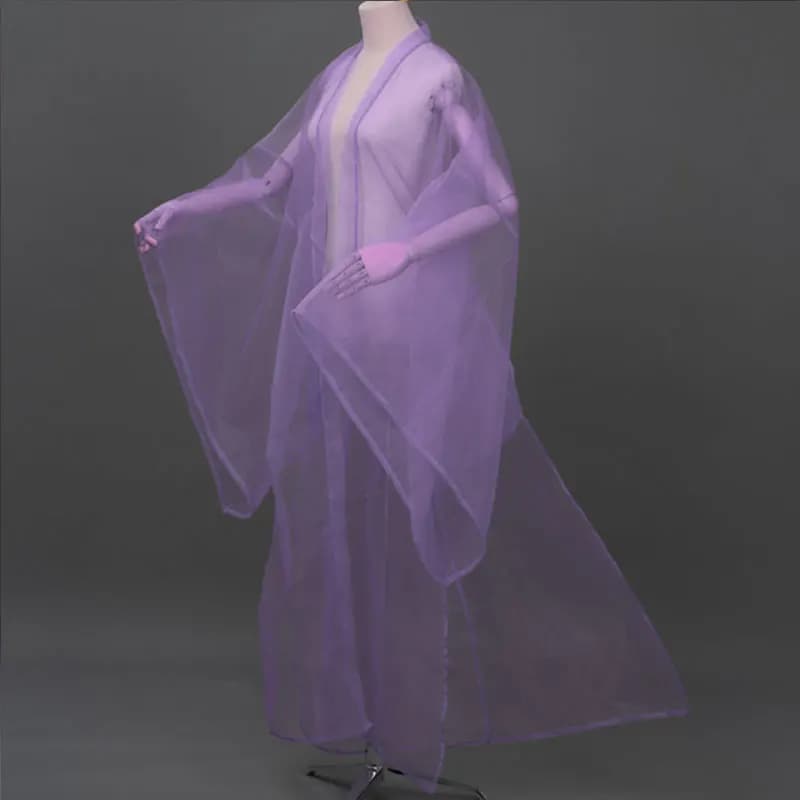 Women's Chiffon Hanfu Cloak Overcoat