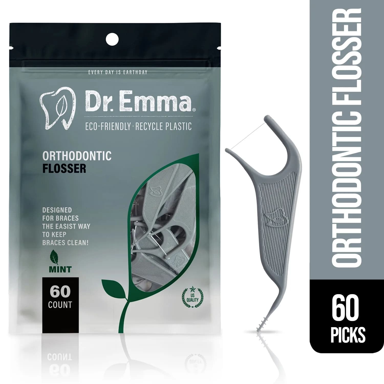 Orthodontic Floss Picks for Braces