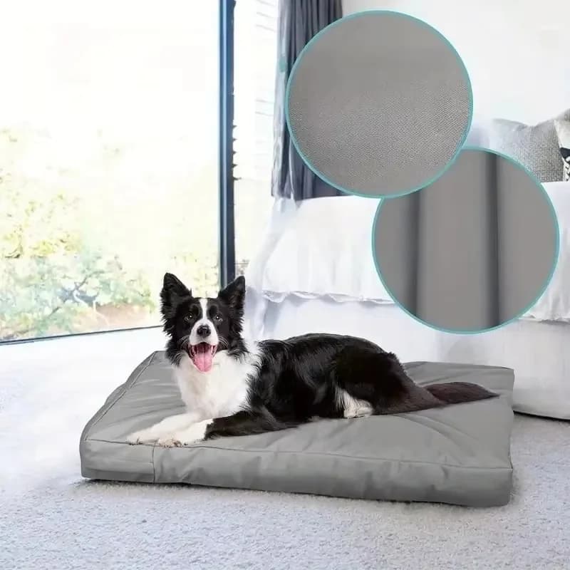 Washable Dog Bed Cover with Zipper
