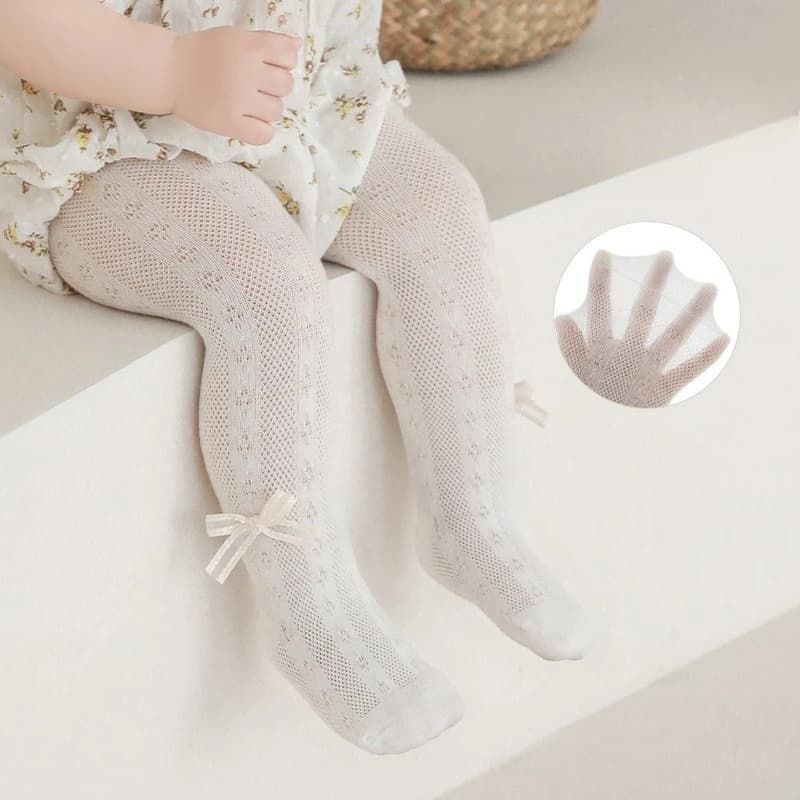 Infant Girls Hollow Out Cotton Tights