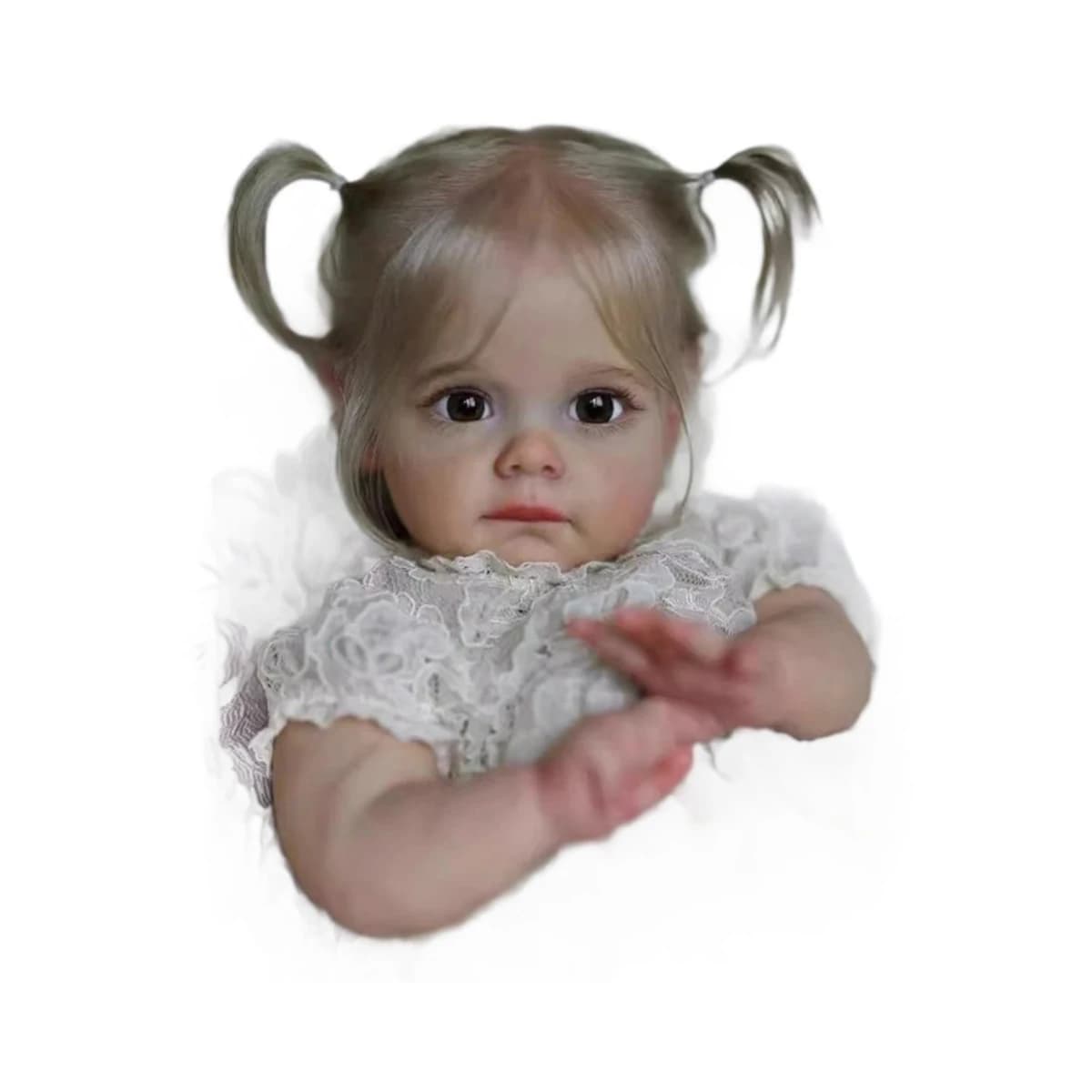 Handmade Reborn Baby Doll with Soft Silicone Skin