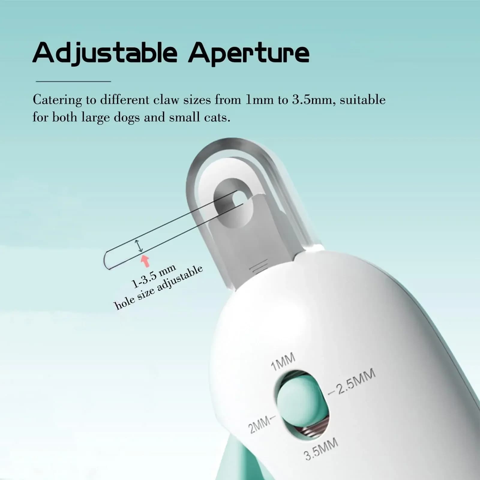 Professional Pet Nail Clippers Adjustable