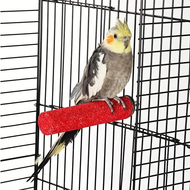 Bird Perch Grinding Stick Toy Stand