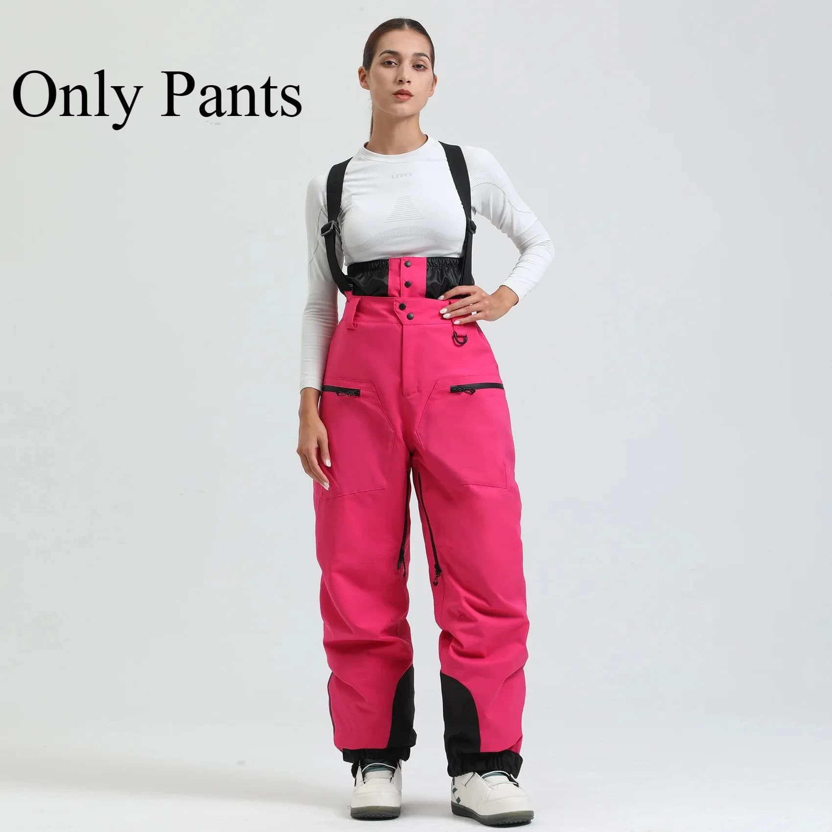 Women's Windproof Waterproof Snow Pants