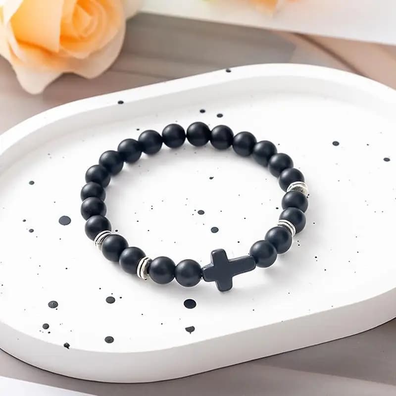 Tiger Eye Beaded Stretch Bracelet