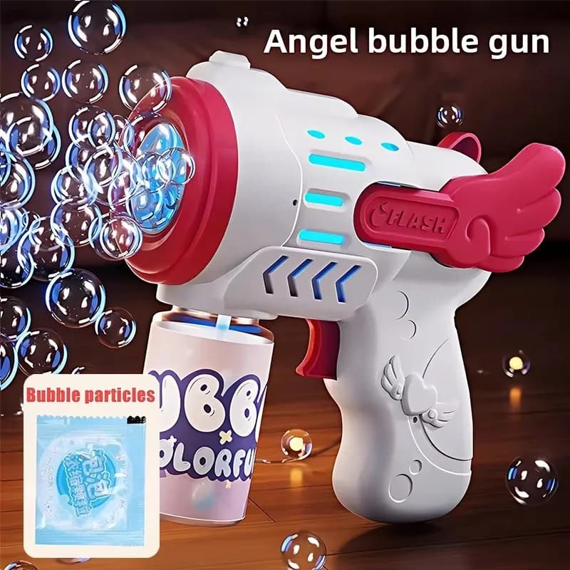 Automatic Bubble Gun with Bubble Liquid