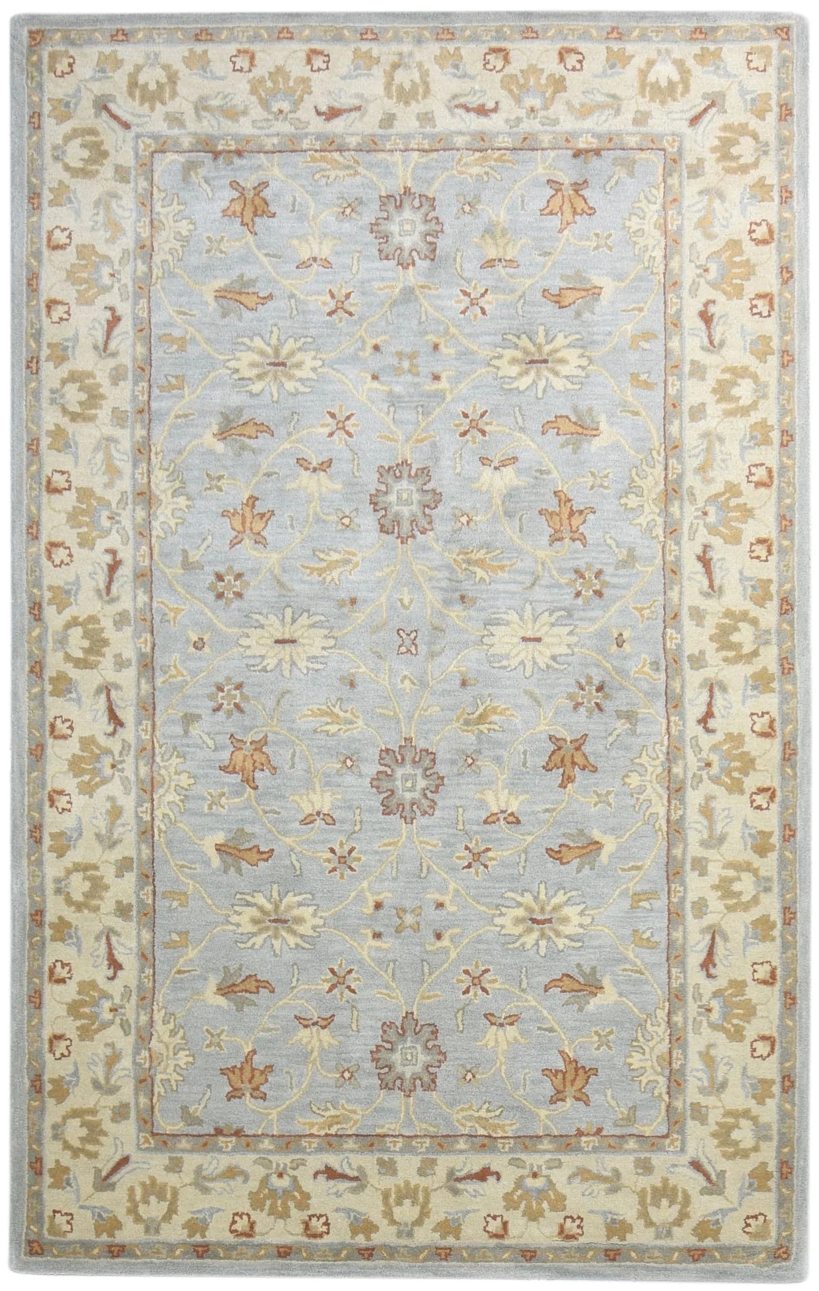 Vintage Persian Style Non-Slip Bedroom Rug