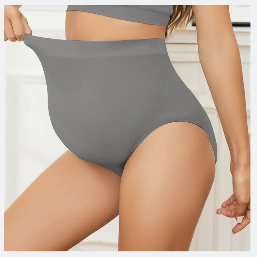 Seamless High Waisted Pregnancy Underwear