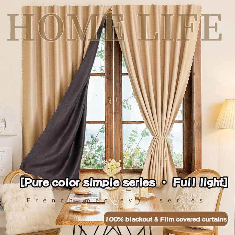 Self-Adhesive Blackout Curtain Panel