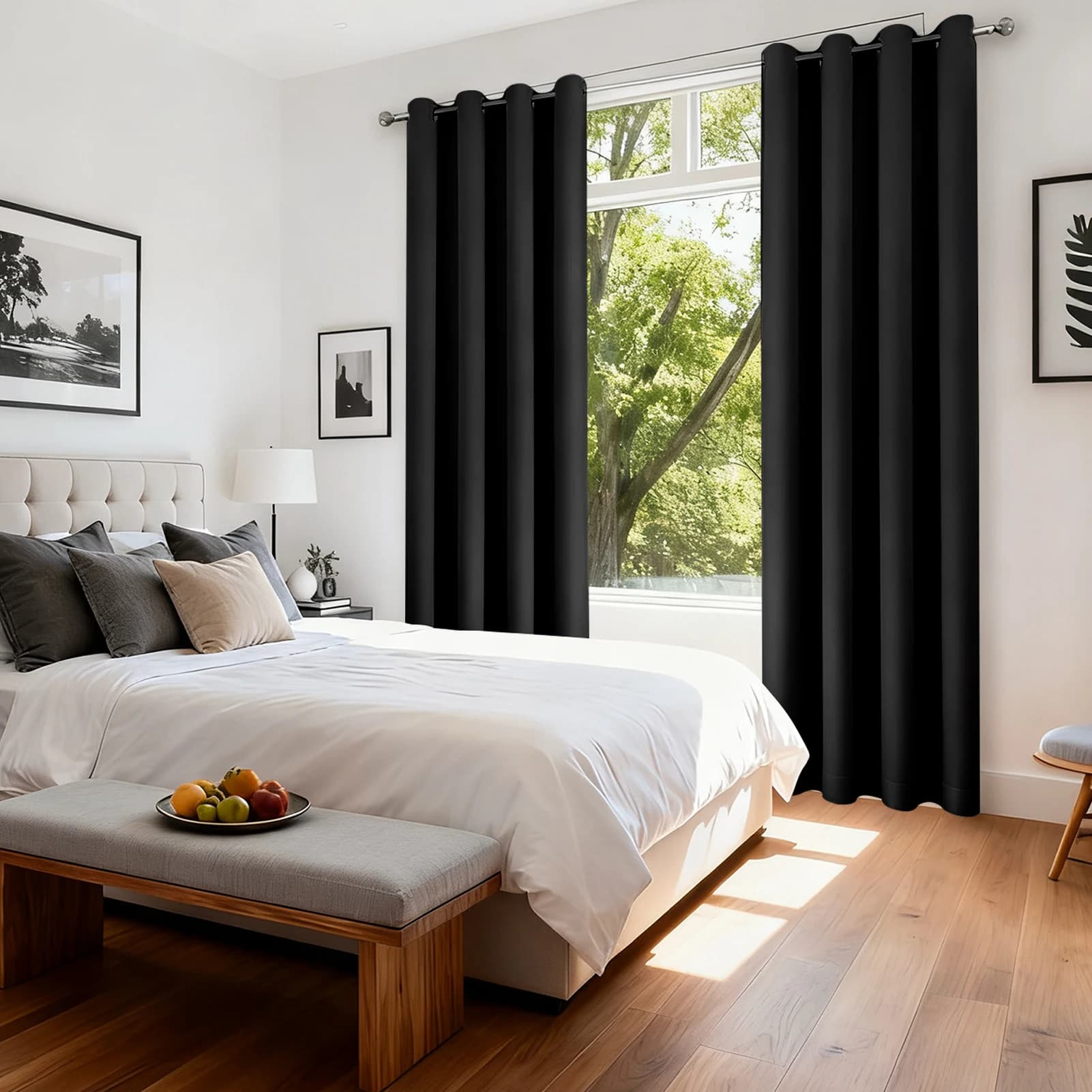 Blackout Thermal Curtains With Grommet