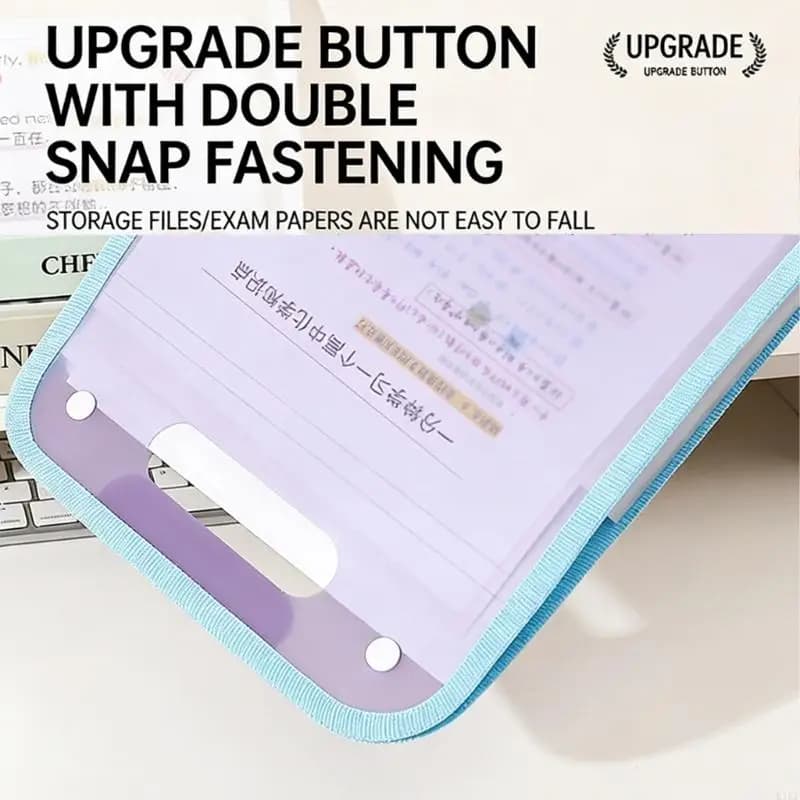 13 Pocket Accordion File Organizer