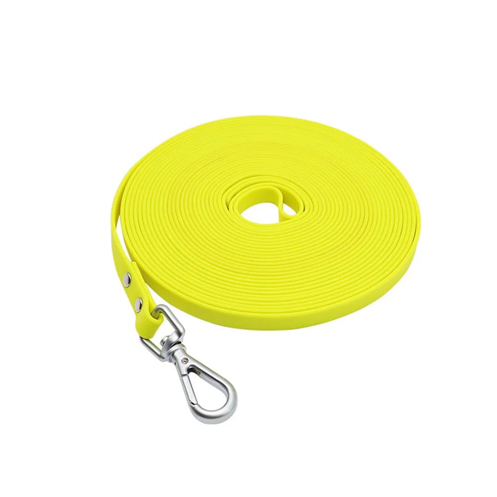 Long PVC Waterproof Dog Leash Traction Lead