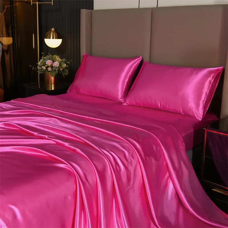 Satin Queen Sheet Set