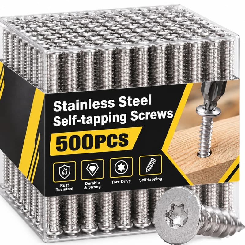 Stainless Steel Star Drive Self-Tapping Screws