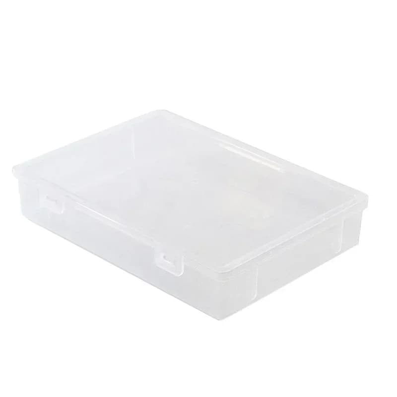 Plastic Document Storage Box with Dust Protection