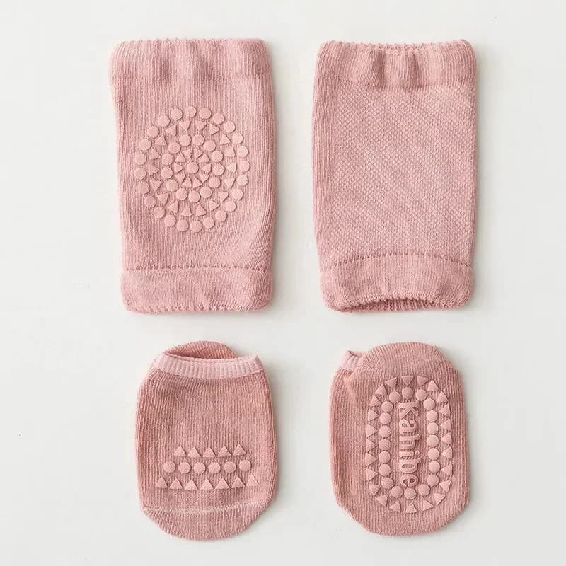 Soft Grip Baby Socks, 2-Piece Set