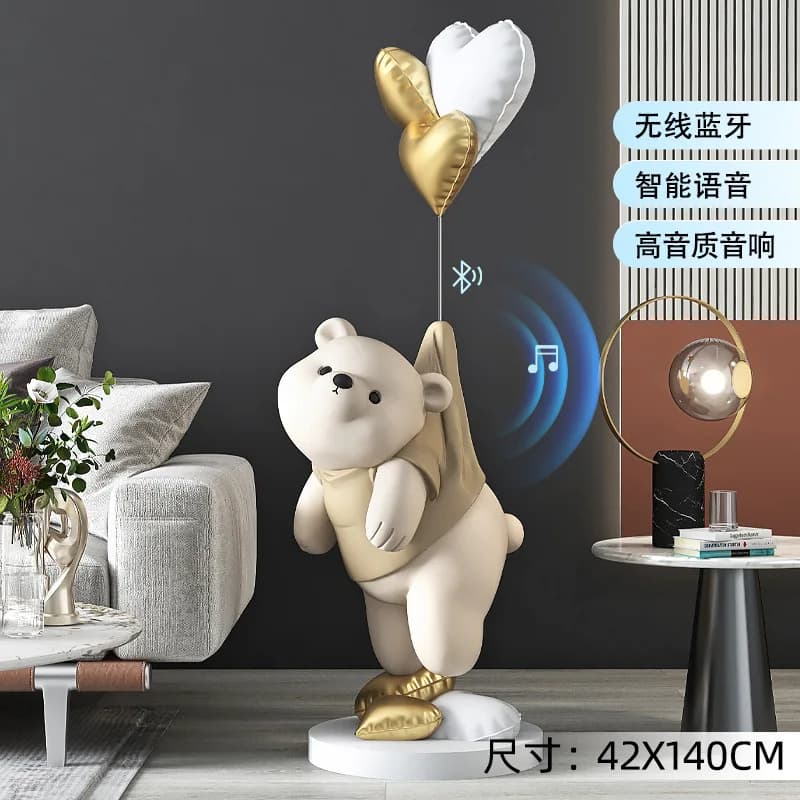 Floor-standing Ornament Home Decor Next to TV Cabinet Light Luxury and Elegant Housewarming New Home Gift
