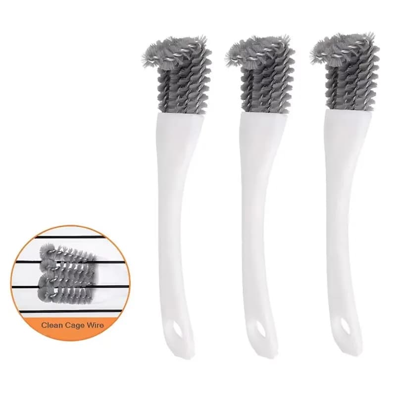 Long Handle Pet Cage Cleaning Brush