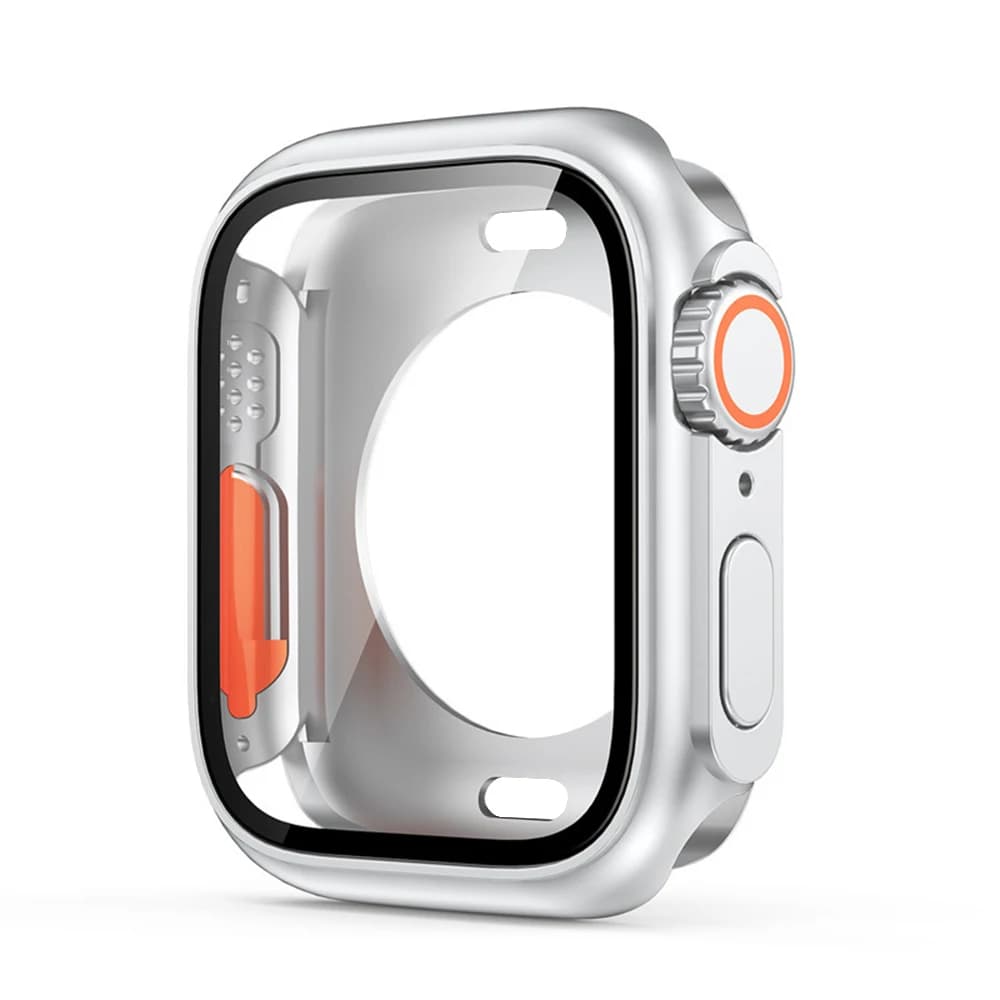 Screen Protector for Apple Watch Case 46mm 45mm 44mm 40mm 41mm 42mm Change To Ultra Hard Cover for iWatch 11 10 9 8 7 6 5 4 SE