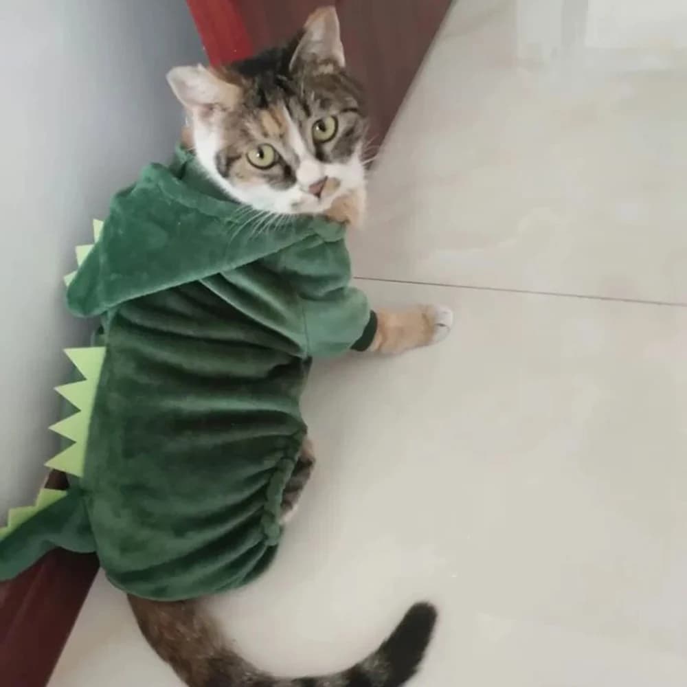 Small Dog Cat Costume Cotton Autumn Winter Clothes