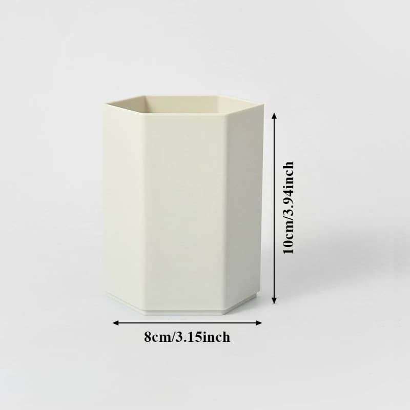 Office Desk Pen Holder - Simple and Durable, Suitable for Home Office, Dormitory, Learning Supplies Storage, and Desktop Storage