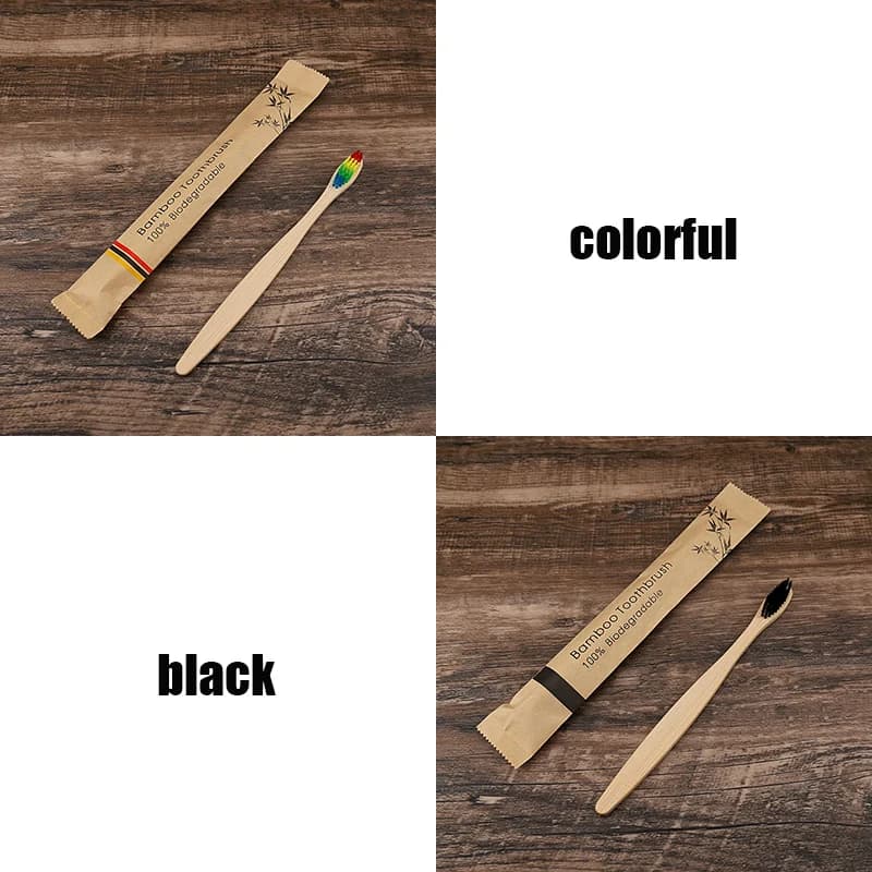 Bamboo Toothbrush with Soft Bristles