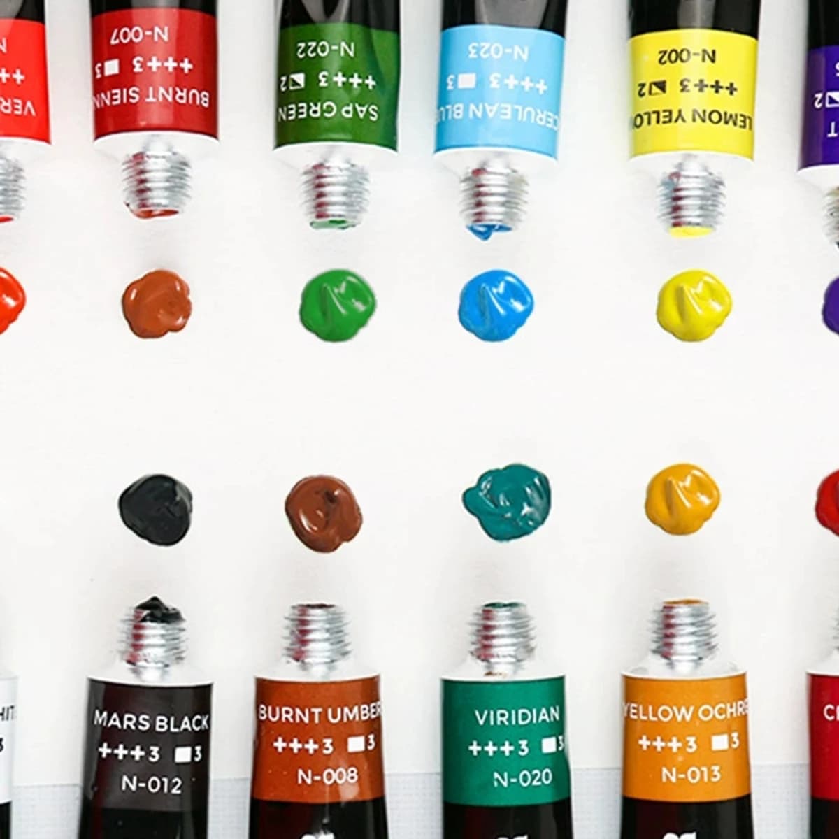 Acrylic Paint Set 24 Colors 12ml