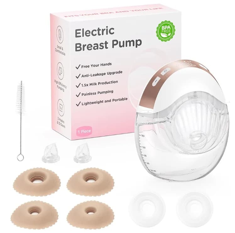 Electric Breast Pump with 3 Modes and 12 Levels