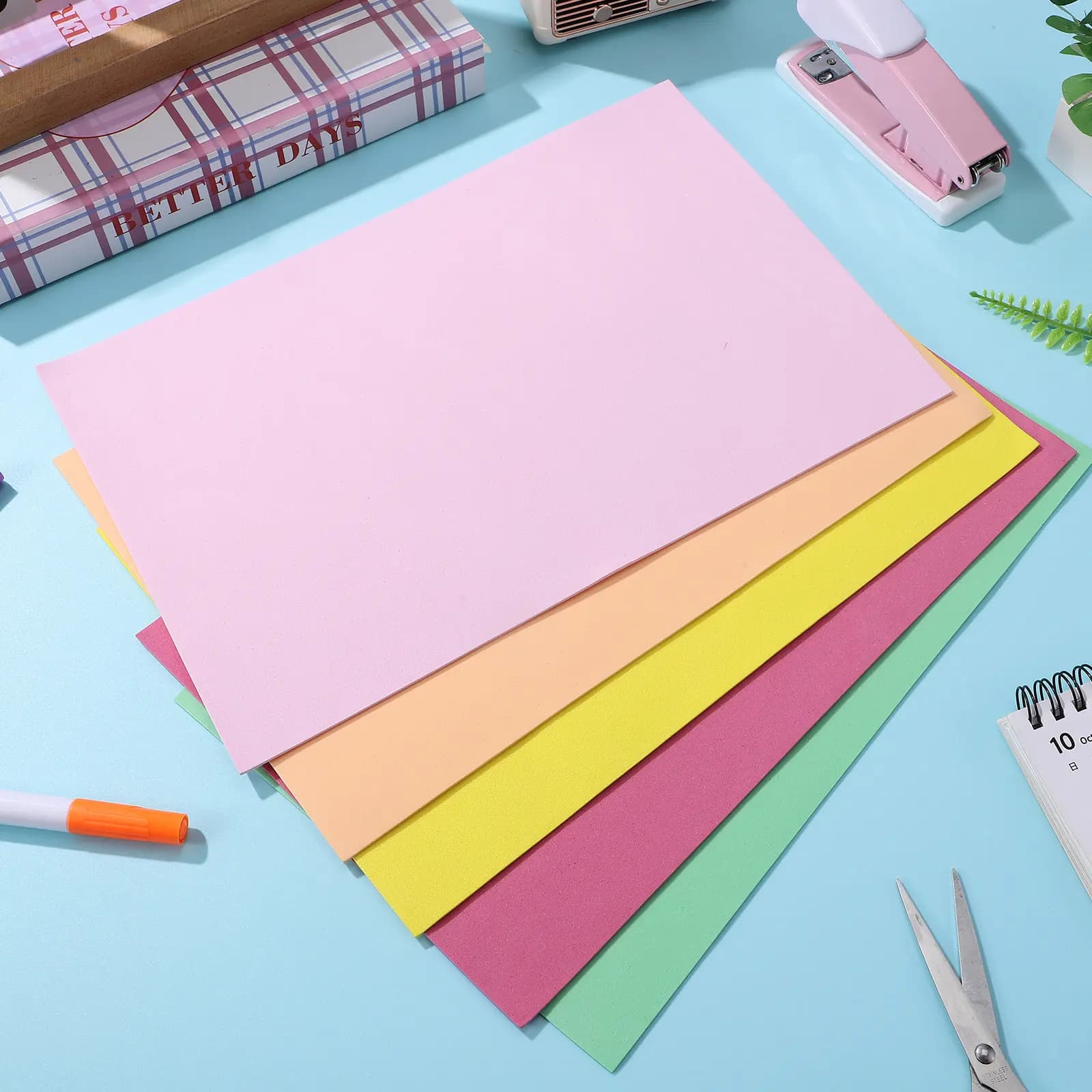 Multicolor Craft Foam Sheets A4 Pack of 20