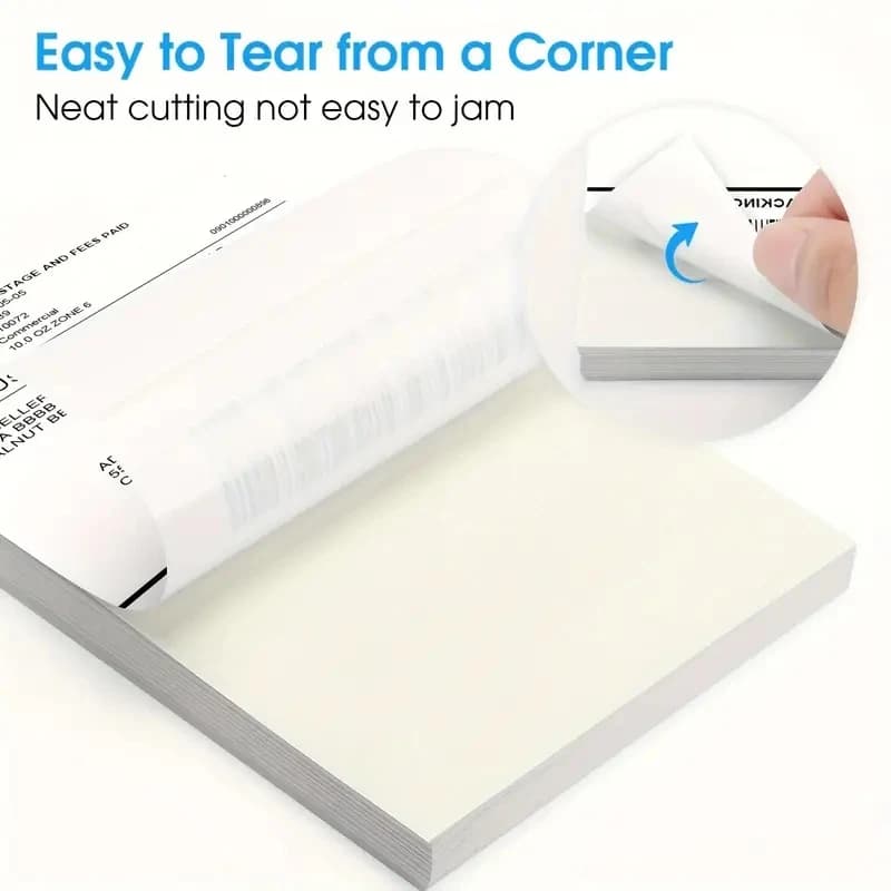 4x6 Thermal Shipping Labels White