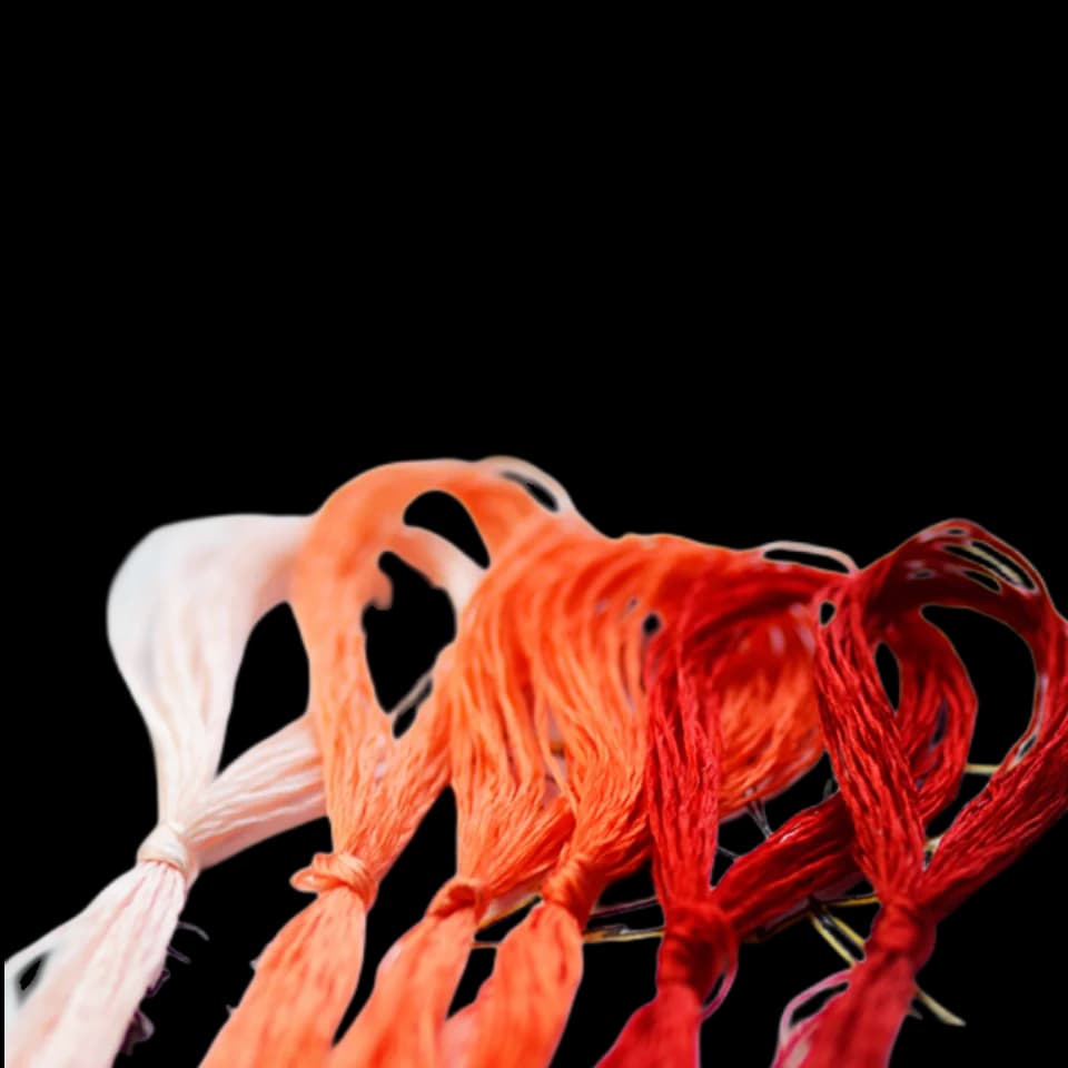 Embroidery Floss Silk Thread Set, 20m Skeins