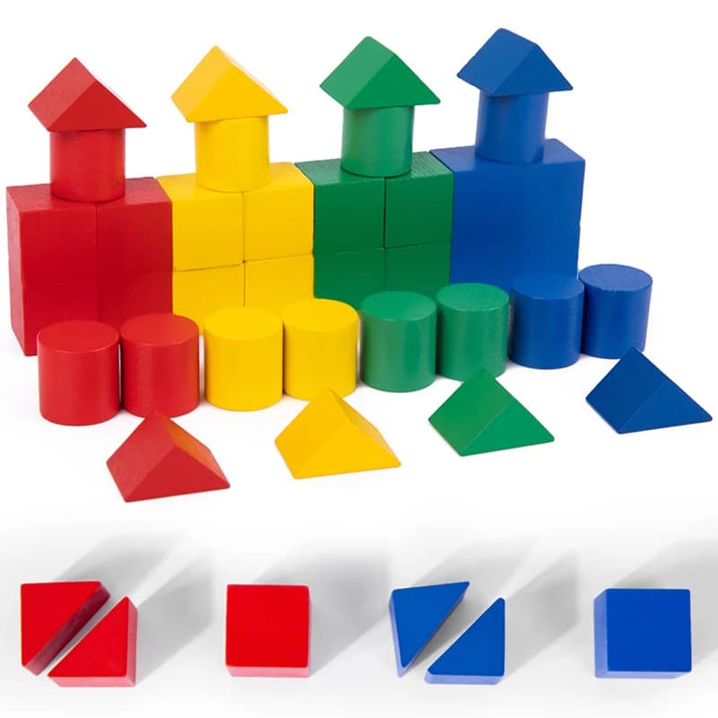 Wooden Color and Shape Sorting Puzzle