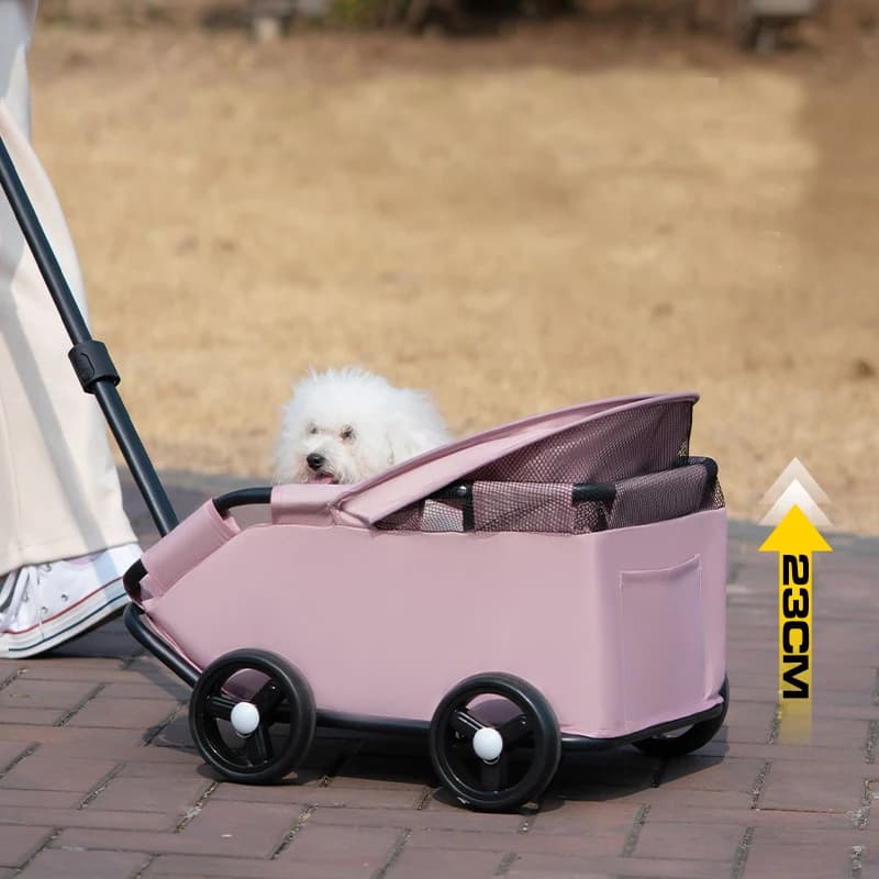Small Pet Stroller for Dogs Cats Baby Strollers Outdoor Activities Lightweight and Foldable Travel Carrying Bag Pet Products