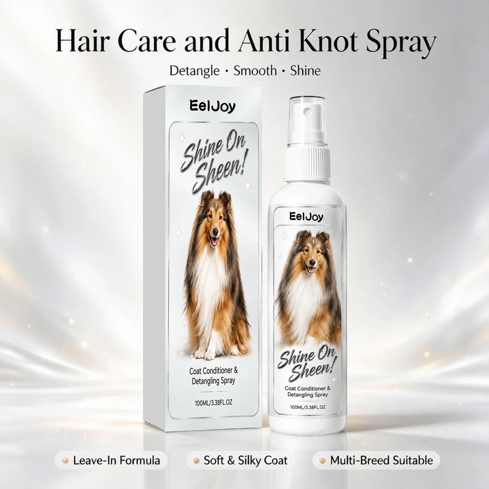 Pet Coat Detangler Conditioner Spray