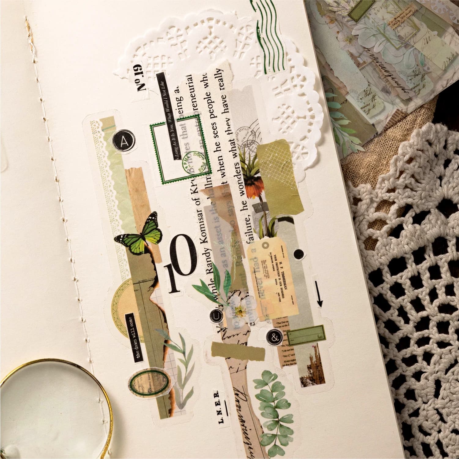 Lab Series Decorative Paper Assortment 20-Piece Set
