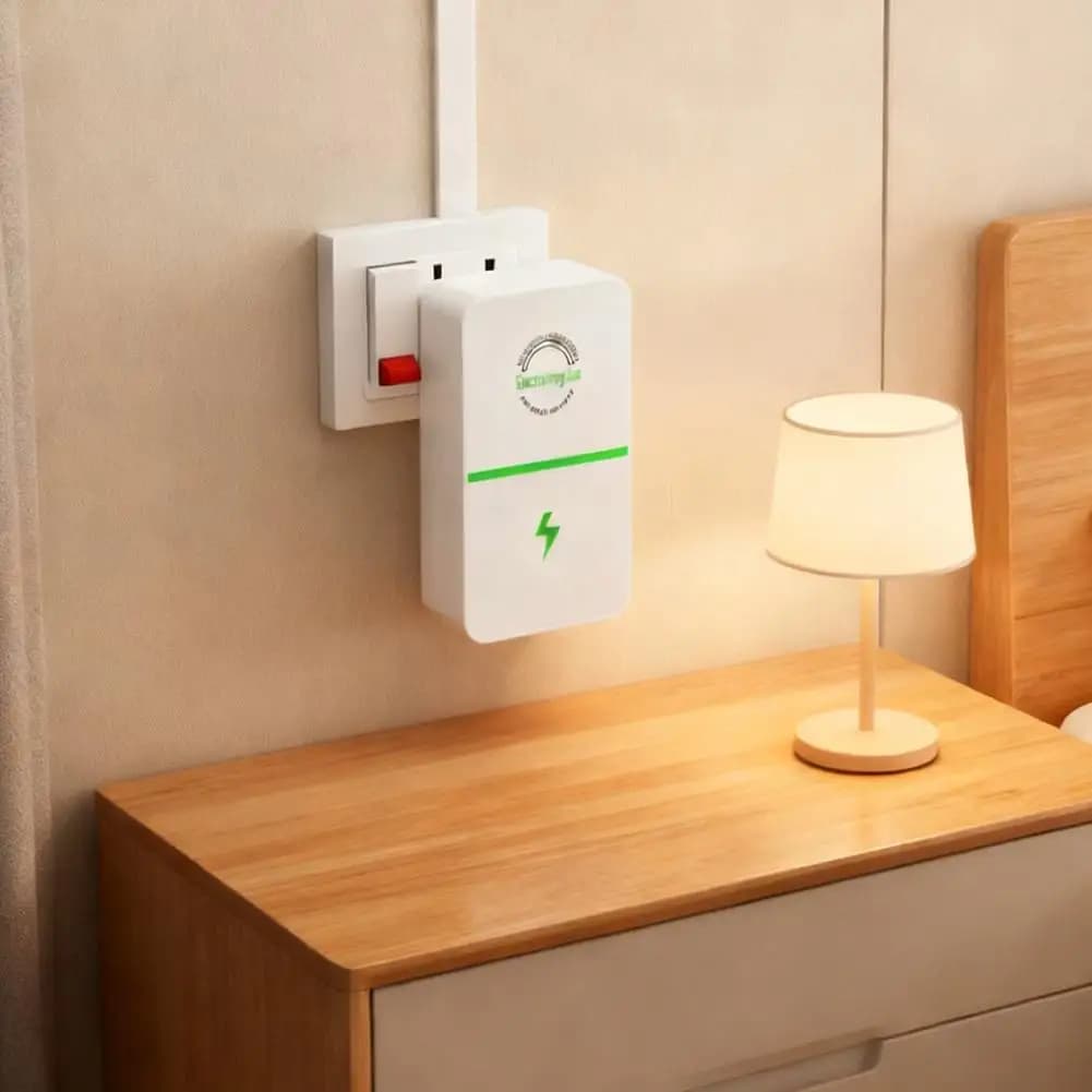 Home pro Power Energy Saver with Stable Voltage US/UK/EU Plug - Household Electricity Energy Efficient Device