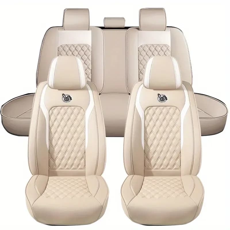 Five-seat car seat covers, Trendy Collection, stylish, durable, universal fit for most vehicles