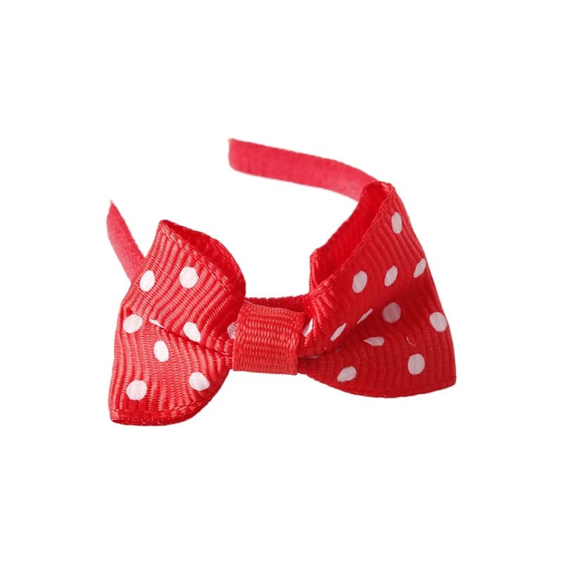 Mini Bow Hoop Headband for Dolls