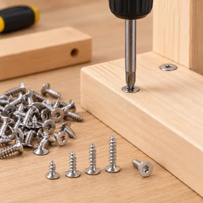 Stainless Steel Star Drive Self-Tapping Screws