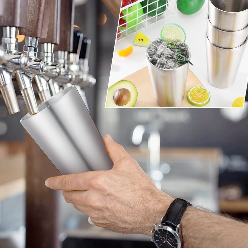 Double Wall Stainless Steel Insulated Cups 16oz