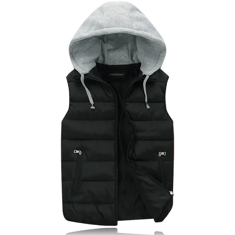 Thickened Cotton Vest Coat Couples Workwear