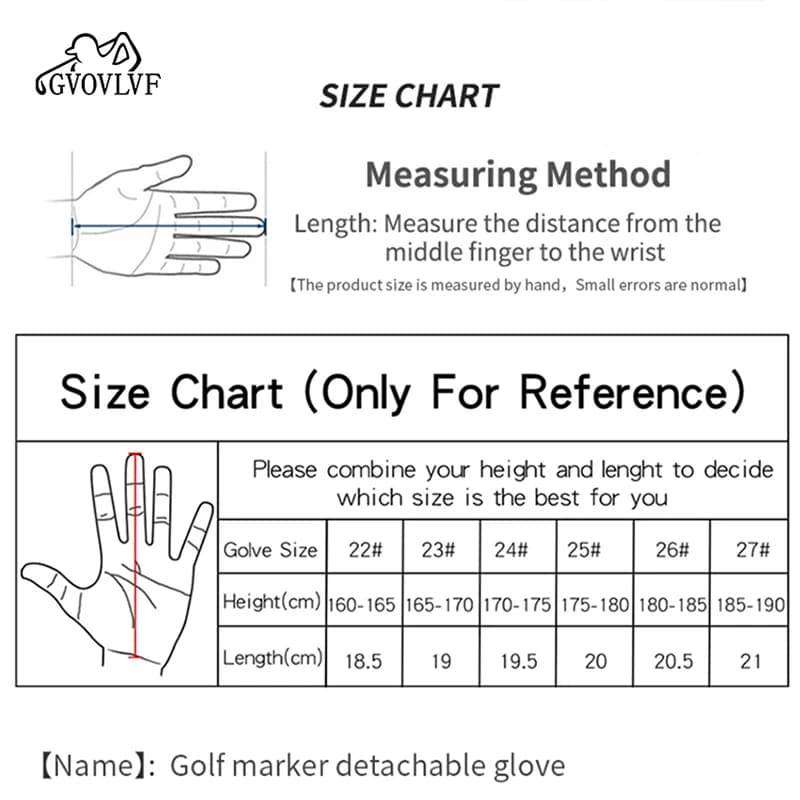 Golf Glove Left or Right Hand