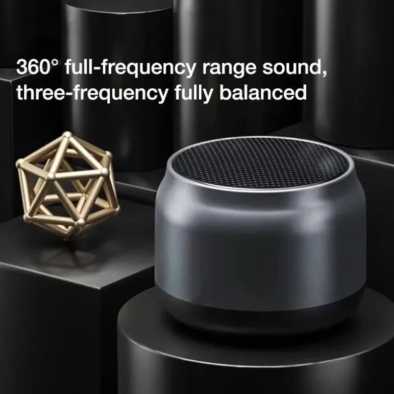 Portable Bluetooth Speaker with RGB Lights