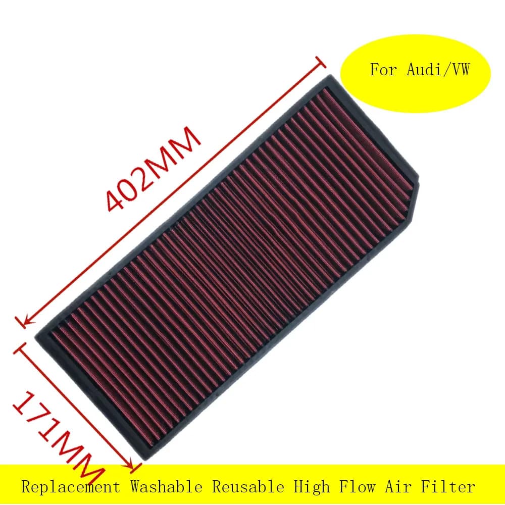 Washable High-Flow Air Intake Filter