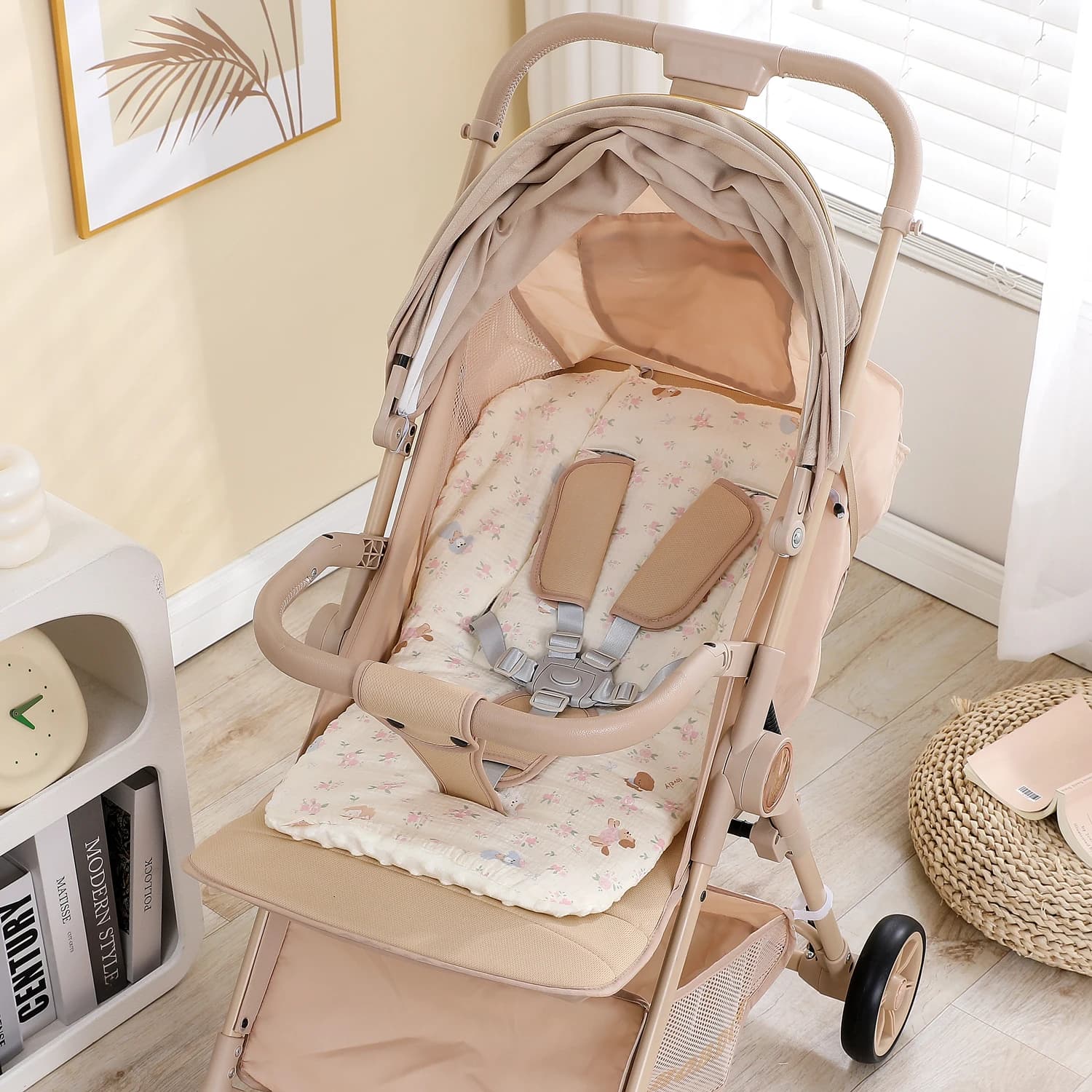 Stroller Seat Cushion Soft Mattress Pad