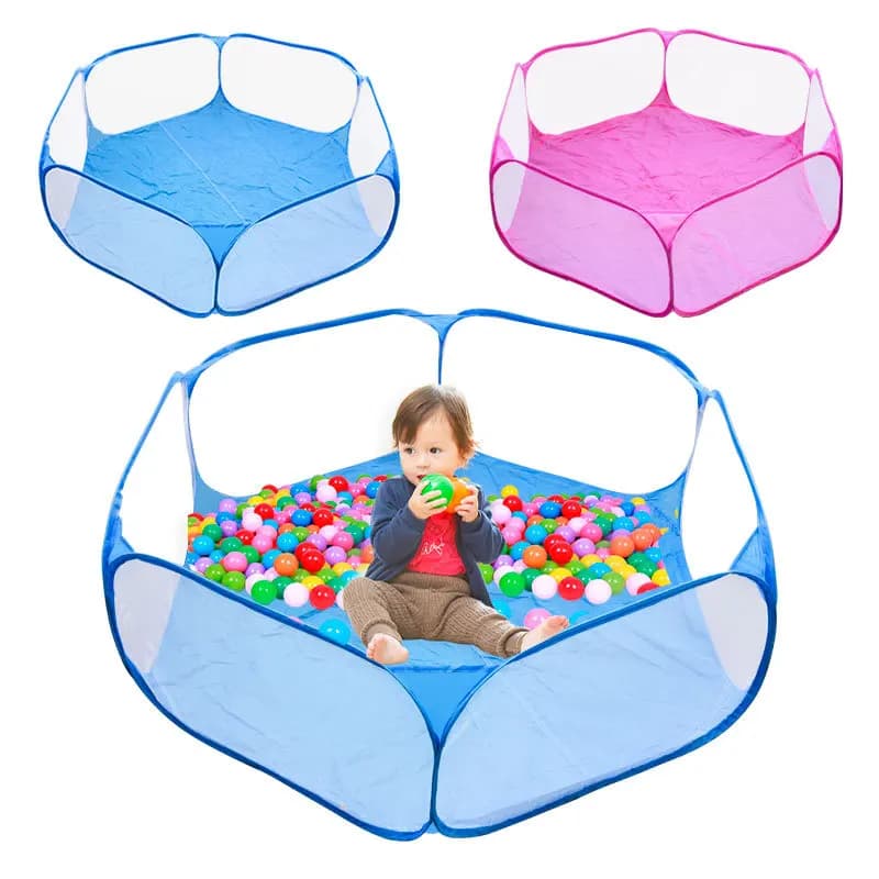Foldable Cat Maternity Playpen Open Pet Play Transparent Pet Cage Yard Fence for Dog Cat Rabbit Guinea Pig Indoor Outdoor
