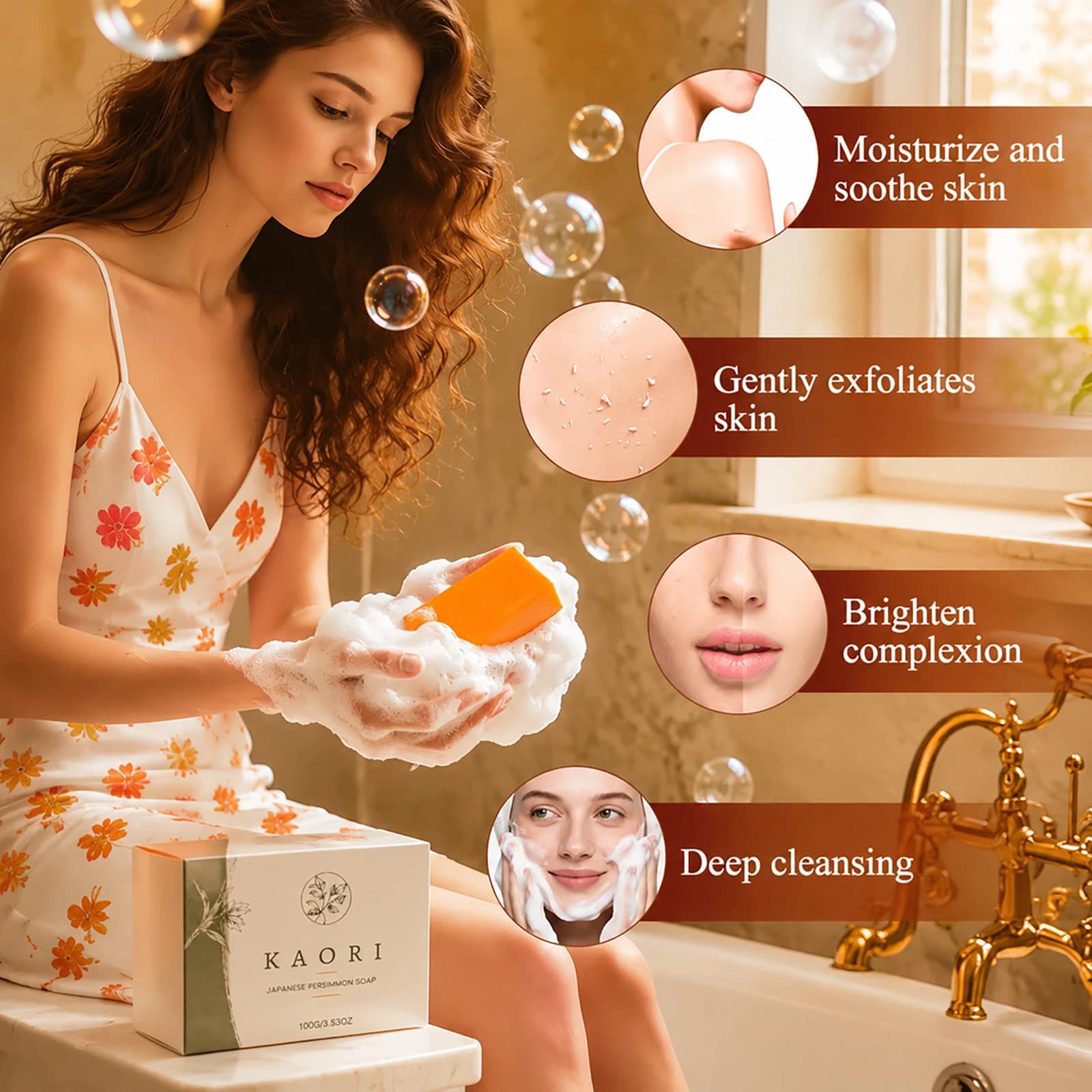 Persimmon Body Wash for Face and Body