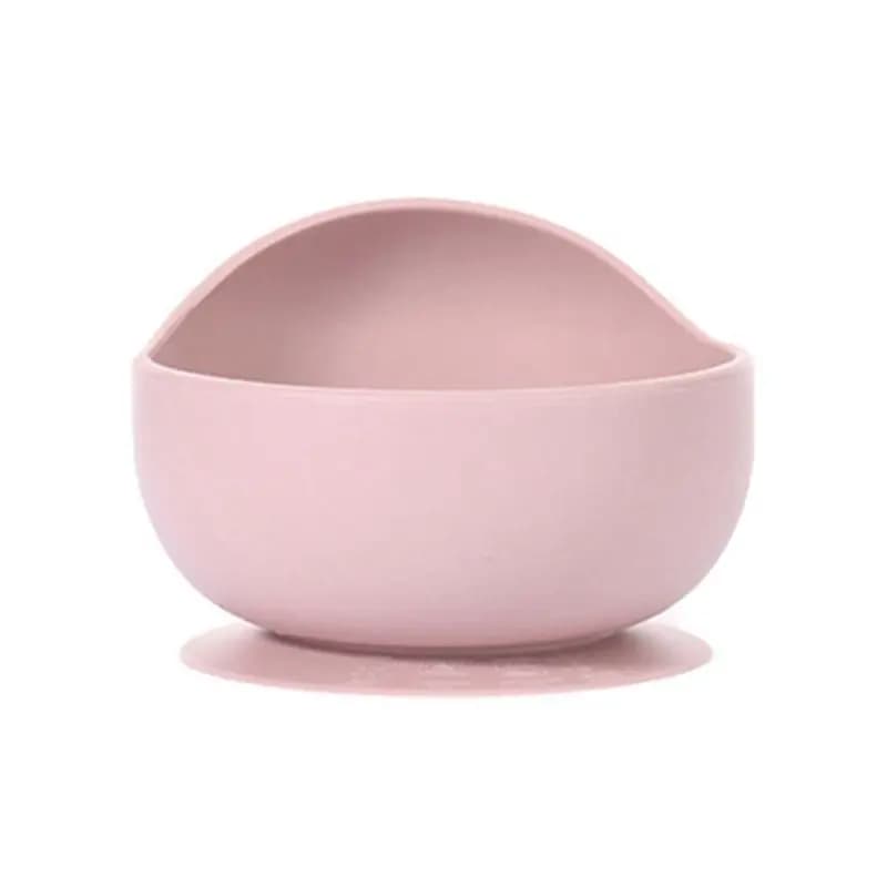 B78B-Baby Feeding Set, With Strong Suction, Silicone Tableware, Used To Hold Solid Food.