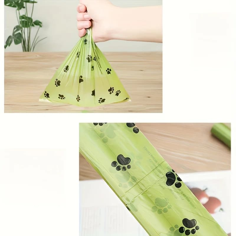 Dog and Cat Waste Bags with Dispenser