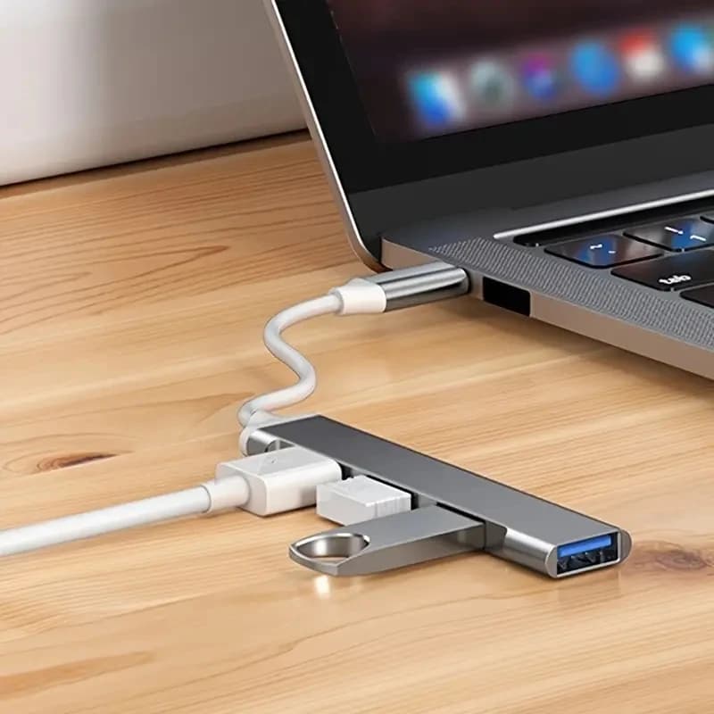 4-Port USB-C Multi-Hub Adapter